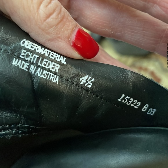 Paul Green Delgado Suede Leather Women's Ankle Boots Dark Gray Size 4.5 - Picture 6 of 8